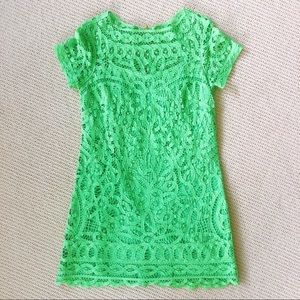Stunning green lace Lilly Pulitzer dress